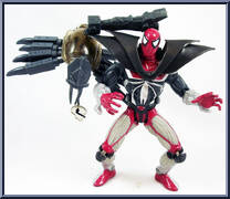 Spider-Man (Electro-Spark) from Spider-Man - Electro-Spark manufactured by Toy Biz [Loose]