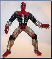 Spider-Man (Electro-Spark) from Spider-Man - Electro-Spark manufactured by Toy Biz [Loose]