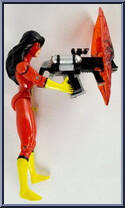 Spider-Woman from Spider-Man - Animated - Series 7 manufactured by Toy Biz [Loose]