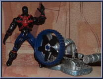 Spidey (Web-Swamp) from Spider-Man - Web Force manufactured by Toy Biz [Loose]