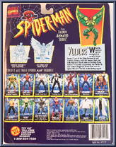 Vulture from Spider-Man - Animated - Series 2 manufactured by Toy Biz [Back]