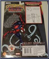 Dr. Octopus (Hydro Attack) from Spider-Man - Web Splashers - Series 2000 - 2 manufactured by Toy Biz [Back]