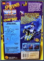 Hydro-Venom from Spider-Man - Web Splashers - Hydro Blast manufactured by Toy Biz [Back]
