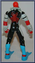 Spidey (Aqua-Diver) from Spider-Man - Web Splashers - Series 2000 - 2 manufactured by Toy Biz [Loose]