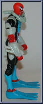 Spidey (Aqua-Diver) from Spider-Man - Web Splashers - Series 2000 - 2 manufactured by Toy Biz [Loose]