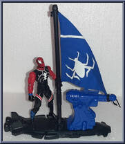 Spider-Man (Extreme Wind Surfing) from Spider-Man - Web Splashers - Series 2002 manufactured by Toy Biz [Loose]
