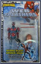 Spider-Man (Hydro Blast) from Spider-Man - Web Splashers - The Amazing manufactured by Toy Biz [Front]