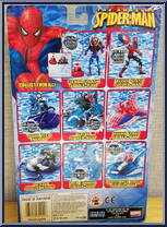 Spider-Man (Hydro Float) from Spider-Man - Web Splashers - The Amazing manufactured by Toy Biz [Back]