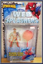 Spider-Man (Hydro Float) from Spider-Man - Web Splashers - The Amazing manufactured by Toy Biz [Front]