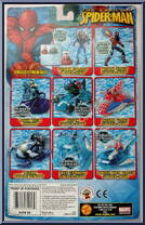 Spider-Man (Kayak) from Spider-Man - Web Splashers - The Amazing manufactured by Toy Biz [Back]