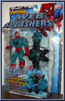 Spider-Man (Kayak) from Spider-Man - Web Splashers - The Amazing manufactured by Toy Biz [Front]
