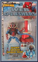 Spider-Man (Scuba Splash) from Spider-Man - Web Splashers - The Amazing manufactured by Toy Biz [Front]