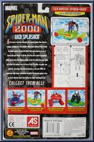 Spider-Man (Sea Hunter) from Spider-Man - Web Splashers - Series 2000 - 1 manufactured by Toy Biz [Back]