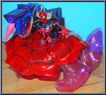 Spider-Man (Wet Suit) from Spider-Man - Web Splashers - Series 2 manufactured by Toy Biz [Loose]