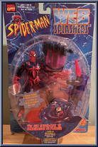 Spider-Man (Wet Suit) from Spider-Man - Web Splashers - Series 2 manufactured by Toy Biz [Front]