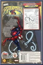 Spidey (Aqua-Diver) from Spider-Man - Web Splashers - Series 2000 - 2 manufactured by Toy Biz [Back]