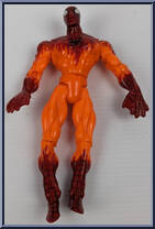 Spider-Man (Flame Attack) from Spider-Man - Web Splashers - Series 2002 manufactured by Toy Biz [Loose]