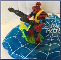 Spider-Man (Hydro Float) from Spider-Man - Web Splashers - Series 2 manufactured by Toy Biz [Loose]