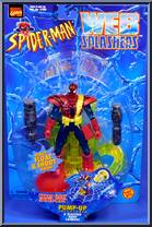 Spider-Man (Hydro Float) from Spider-Man - Web Splashers - Series 2 manufactured by Toy Biz [Front]