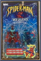Spider-Man (Scuba Attack) from Spider-Man - Web Splashers - Series 2000 - 2 manufactured by Toy Biz [Front]