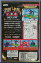 Spider-Man (Sea Hunter) from Spider-Man - Web Splashers - Series 2000 - 1 manufactured by Toy Biz [Back]