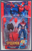 Spider-Man (Water Web Blast) from Spider-Man - Web Splashers - Series 2002 manufactured by Toy Biz [Front]