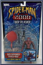 Spider-Man (Web Commando) from Spider-Man - Web Splashers - Series 2000 - 1 manufactured by Toy Biz [Front]