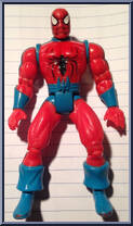 Spidey (Kayak) from Spider-Man - Web Splashers - Hydro Blast manufactured by Toy Biz [Loose]