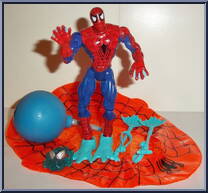 Spidey (Sea-Hunter) from Spider-Man - Web Splashers - Series 1 manufactured by Toy Biz [Loose]