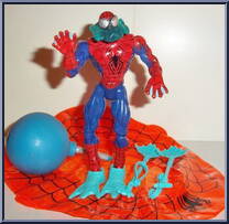 Spidey (Sea-Hunter) from Spider-Man - Web Splashers - Series 1 manufactured by Toy Biz [Loose]