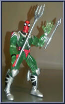 Spidey (Shark Trap) from Spider-Man - Web Splashers - Series 1 manufactured by Toy Biz [Loose]