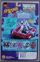 Spidey (Shark Trap) from Spider-Man - Web Splashers - Series 1 manufactured by Toy Biz [Back]