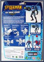 Venom (Sea Snake) from Spider-Man - Web Splashers - Series 2005 manufactured by Toy Biz [Back]