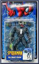 Venom (Sea Snake) from Spider-Man - Web Splashers - Series 2005 manufactured by Toy Biz [Front]