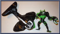 Venom (Black Sea) from Spider-Man - Web Splashers - Series 1 manufactured by Toy Biz [Loose]