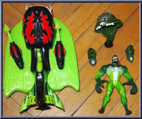 Venom's Water Viper from Spider-Man - Web Splashers - Deluxe manufactured by Toy Biz [Loose]