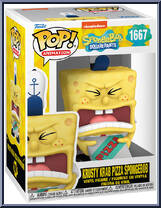Krusty Krab Pizza SpongeBob from Spongebob Squarepants - Pop! Vinyl Figures manufactured by Funko [Front]