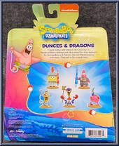 Dunces & Dragons (5 Figures) from Spongebob Squarepants - Figurine Sets manufactured by Just Play [Back]