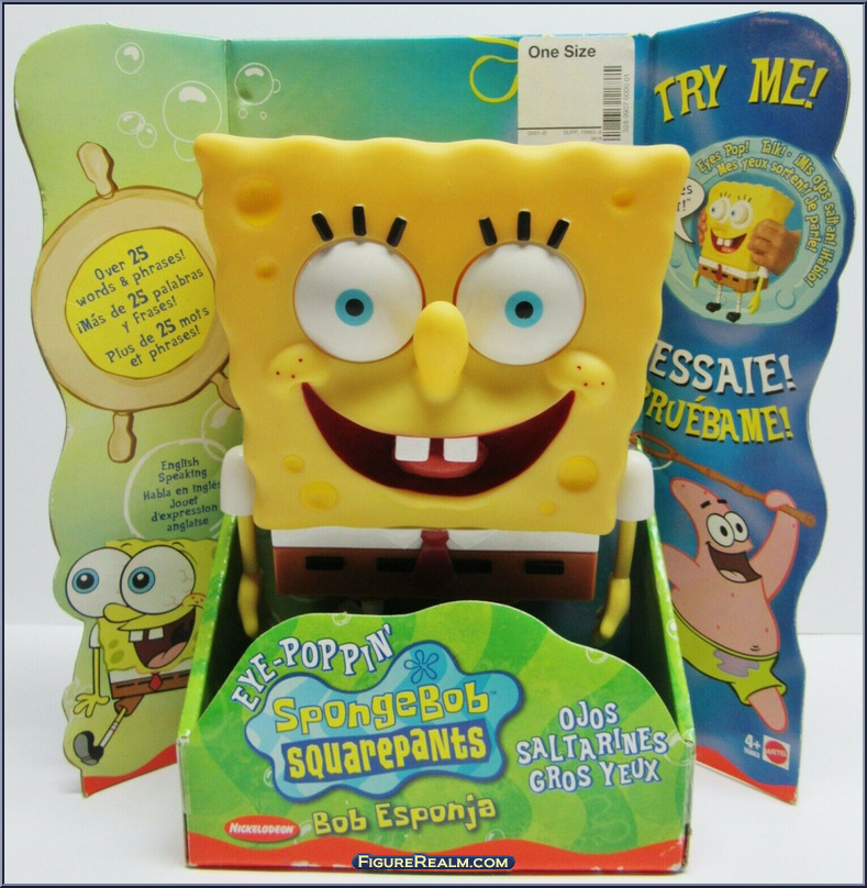 Spongebob (Eye-Poppin') - Spongebob Squarepants - Basic Series - Mattel ...