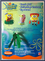 Spongebob (Smack & Yak) from Spongebob Squarepants - Basic Series manufactured by Mattel [Back]