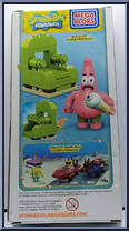 Patrick Wacky Pack Mini-Set from Spongebob Squarepants - Basic Series manufactured by Mega Bloks [Back]