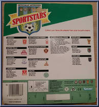 Alan Smith from Sportstars - Basic Series manufactured by Kenner [Back]