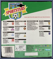 John Barnes (White Jersey) from Sportstars - Basic Series manufactured by Kenner [Back]