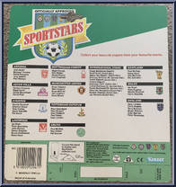 Peter Beardsley (White Jersey) from Sportstars - Basic Series manufactured by Kenner [Back]