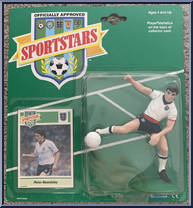 Peter Beardsley (White Jersey) from Sportstars - Basic Series manufactured by Kenner [Front]