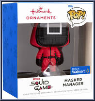 Masked Manager (Square) from Squid Game - Pop! Ornaments manufactured by Funko [Front]