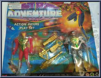 Red Warrior / Black Warrior from Star Adventure - Basic Series manufactured by Wing Sang Toys [Front]