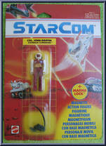 Col. John "Slim" Griffin from Starcom - Starbase Command manufactured by Coleco [Front]