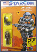 Cpl. Slash from Starcom - Starmada Invasion manufactured by Coleco [Front]