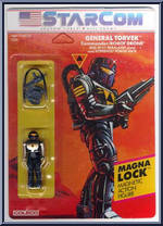 General Torvek from Starcom - Robot Drones manufactured by Coleco [Front]